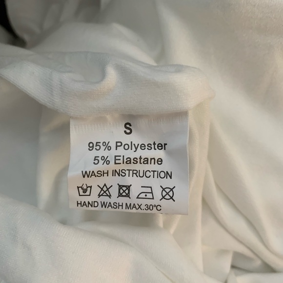 NIB Stylish White Sleeveless Mini Dress - Picture 10 of 14